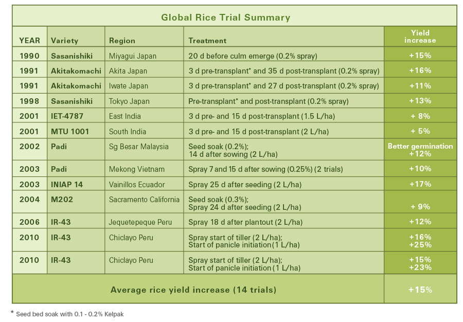 rice graph